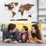 Woodilab Wooden Map of the World for Wall – Large 2D Wood Art Décor with Push Pins | Travel Gift for Wanderlusters & Home Decor Enthusiasts - Image 8